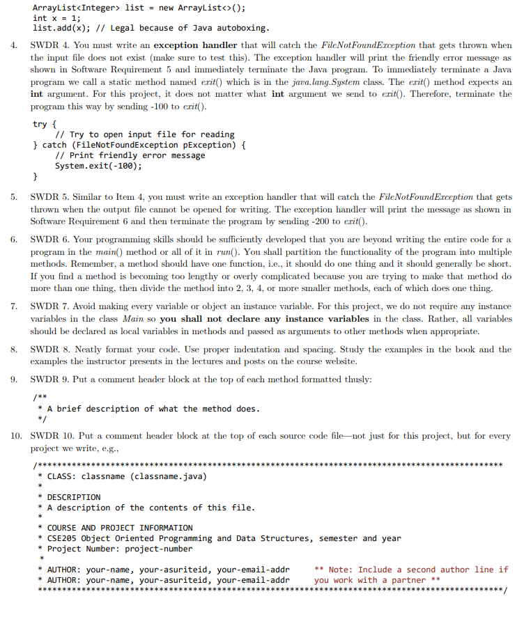 Solved . 1. 1 Project Instructions Create a folder named pl. | Chegg.com