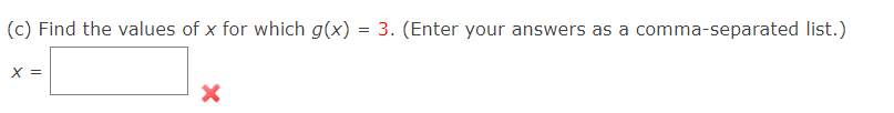 Solved The graph of a function g is given.(c) Find the | Chegg.com