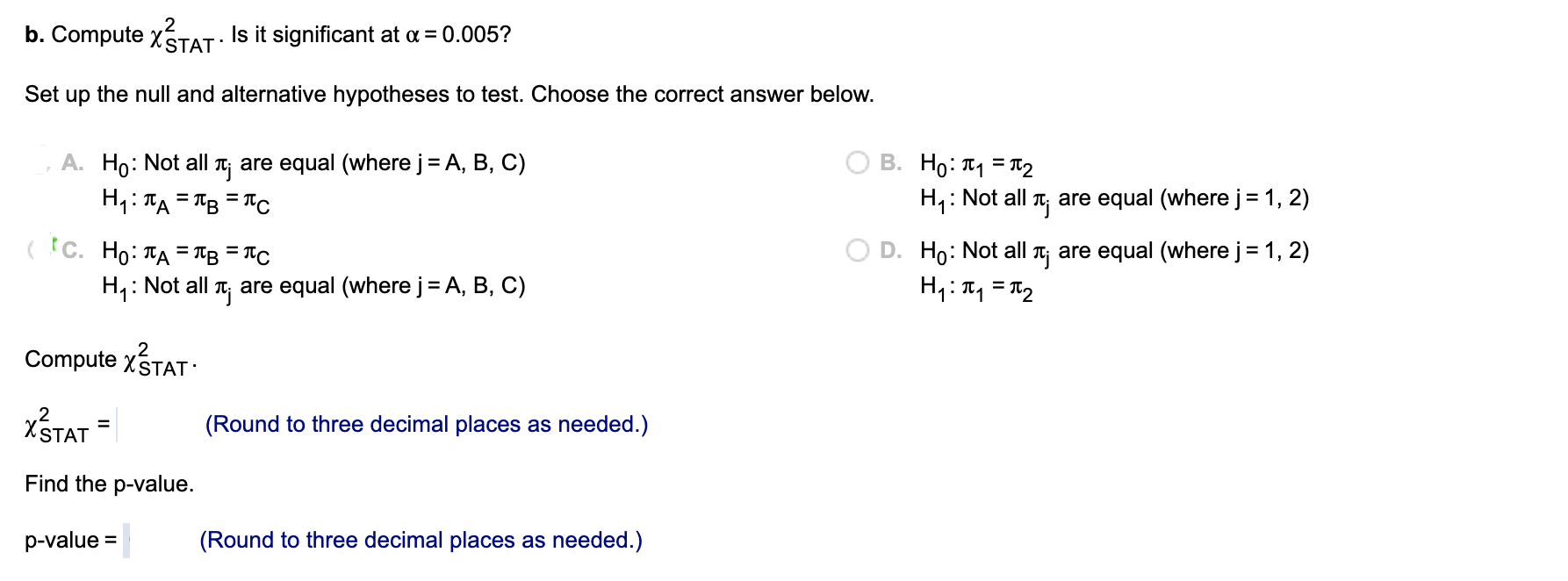 Solved Use The Following Contingency Table To Complete (a) | Chegg.com