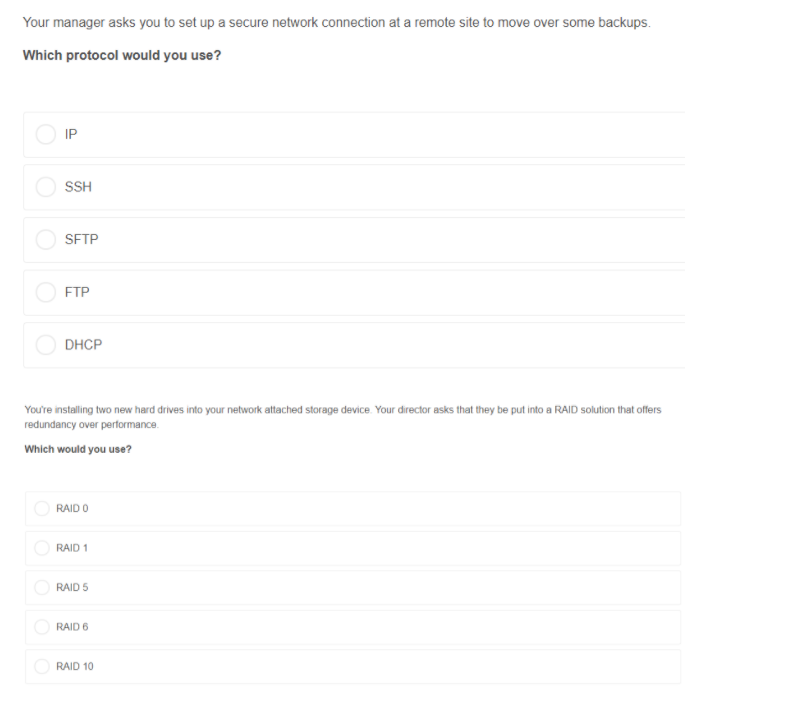 Solved your manager asks you to set up a secure network