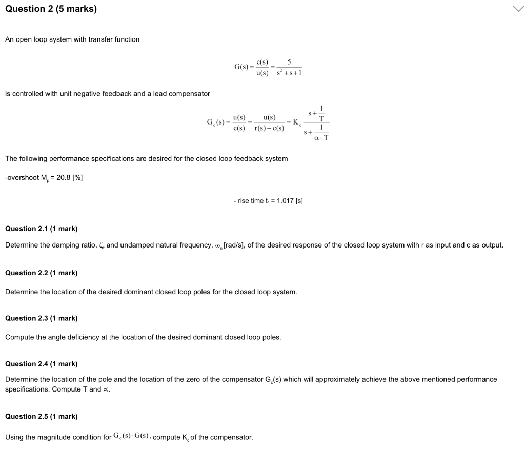 Solved Answers Final Exam 2020 1.1) 1.2) 1.3) 6 [dB] Sketch | Chegg.com