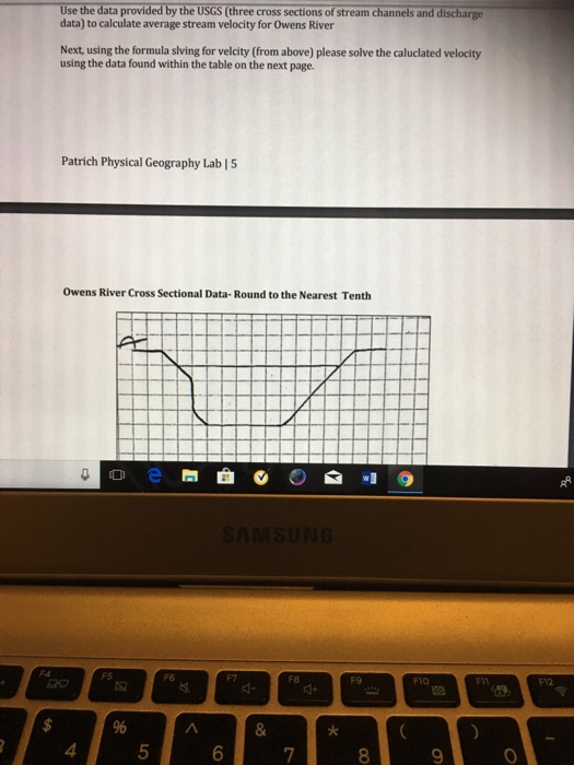 Solved To Get You Started, A Tutorial On River Discharge Is | Chegg.com