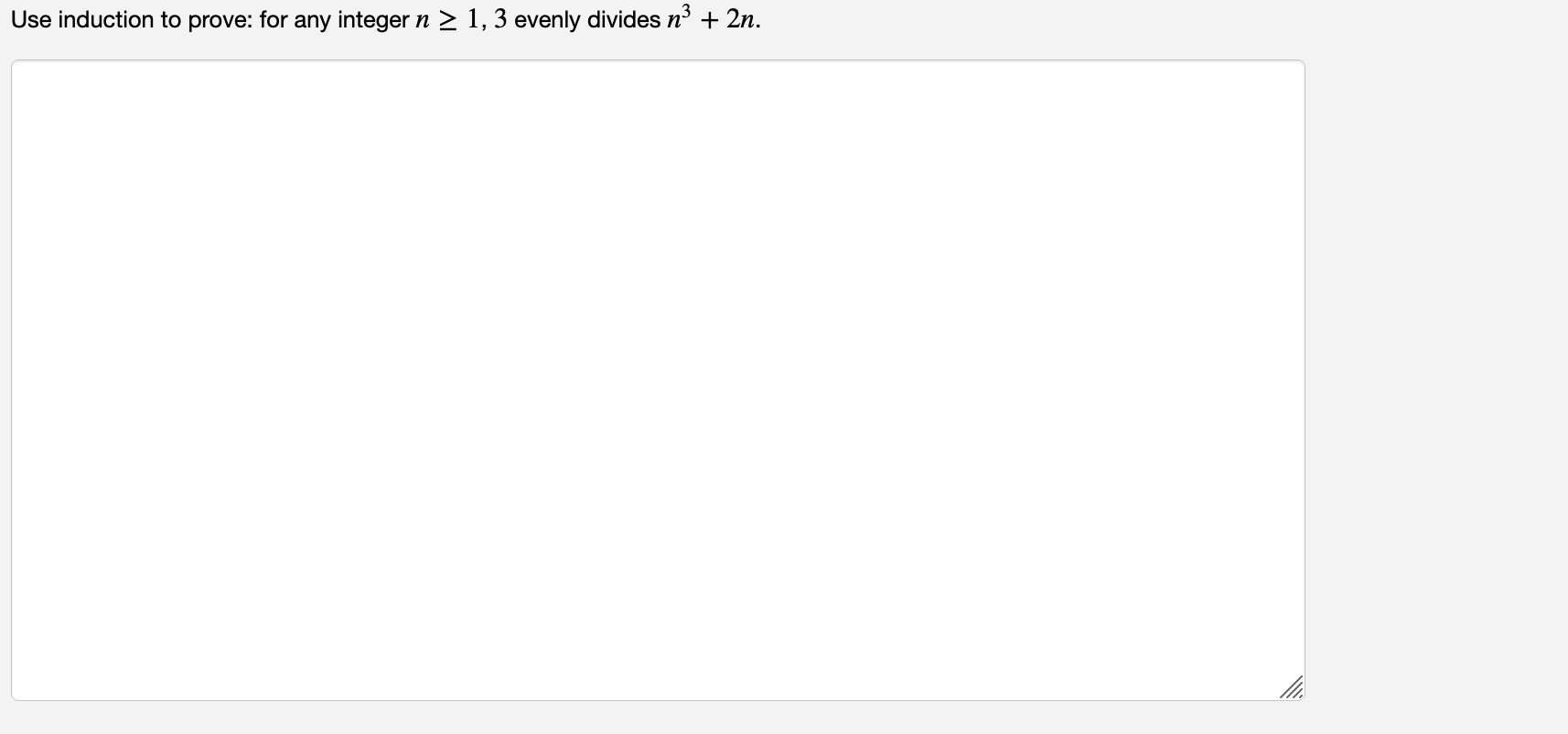 solved-use-induction-to-prove-for-any-integer-n-1-3-chegg