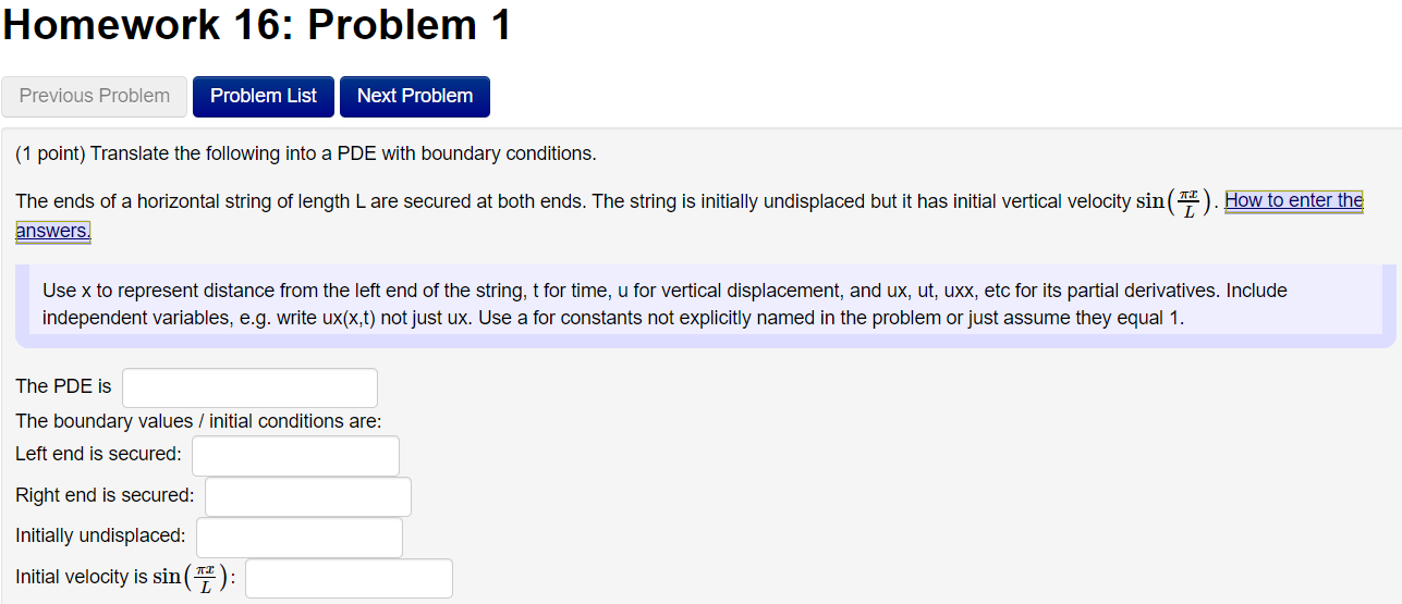 Solved Homework 16: Problem 1 Previous Problem Problem List | Chegg.com