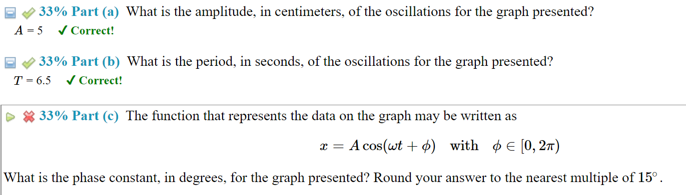 Solved Can someone please help solve part C? Please show all | Chegg.com
