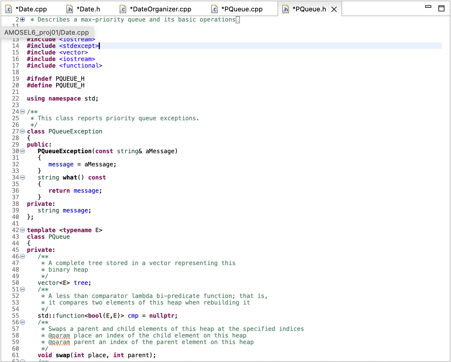 Solved I need help writing c++ code. I've been stuck for a | Chegg.com