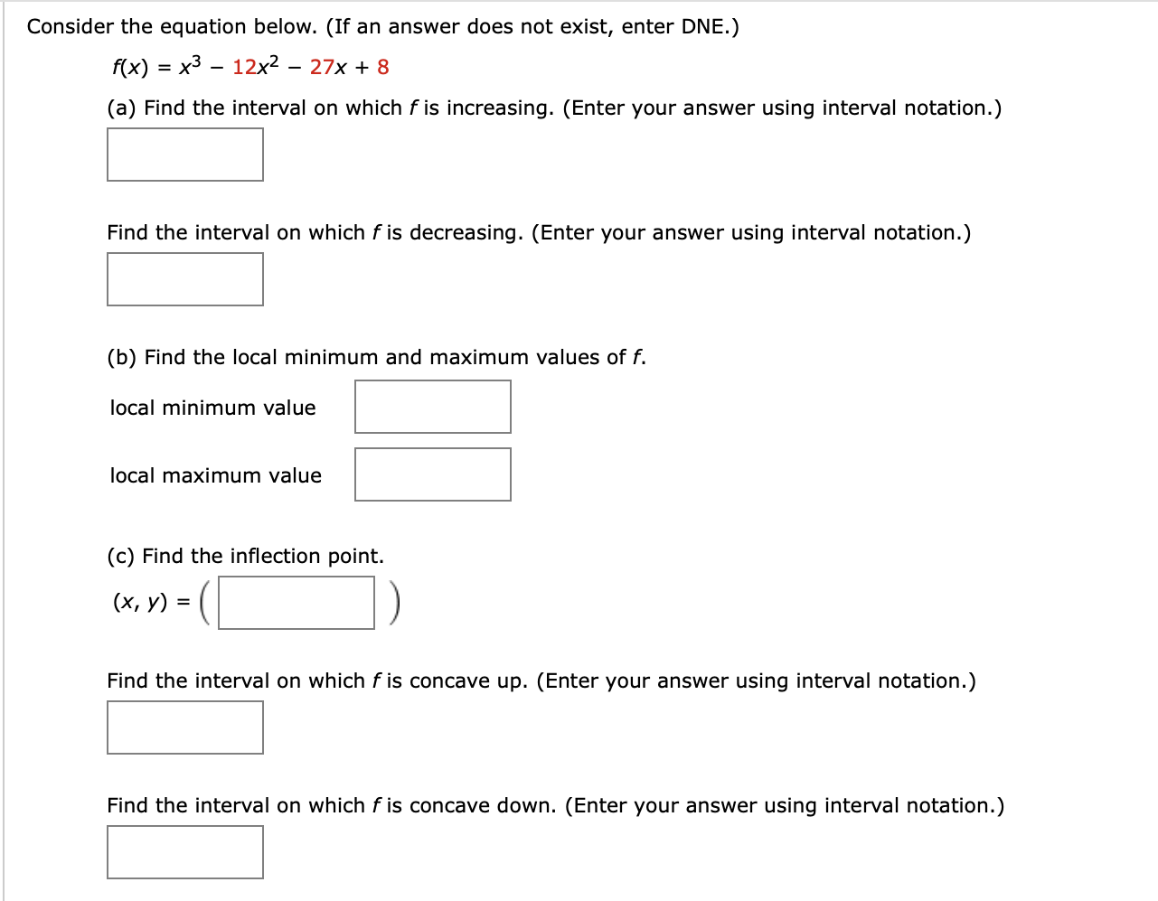 Solved Consider The Equation Below If An Answer Does Not Chegg
