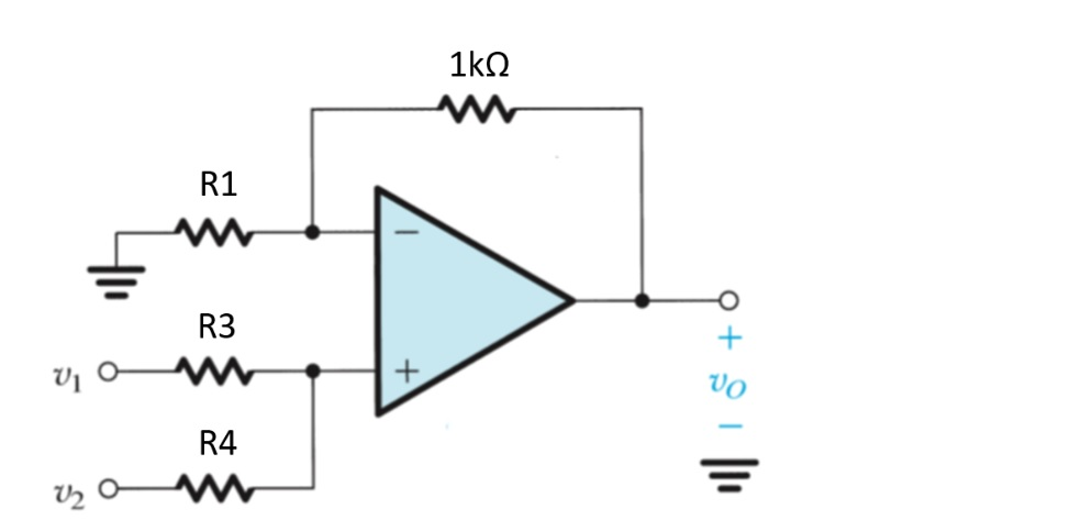 Solved a) Assuming R1=500Ω and R4=1kΩ, what is the value of | Chegg.com