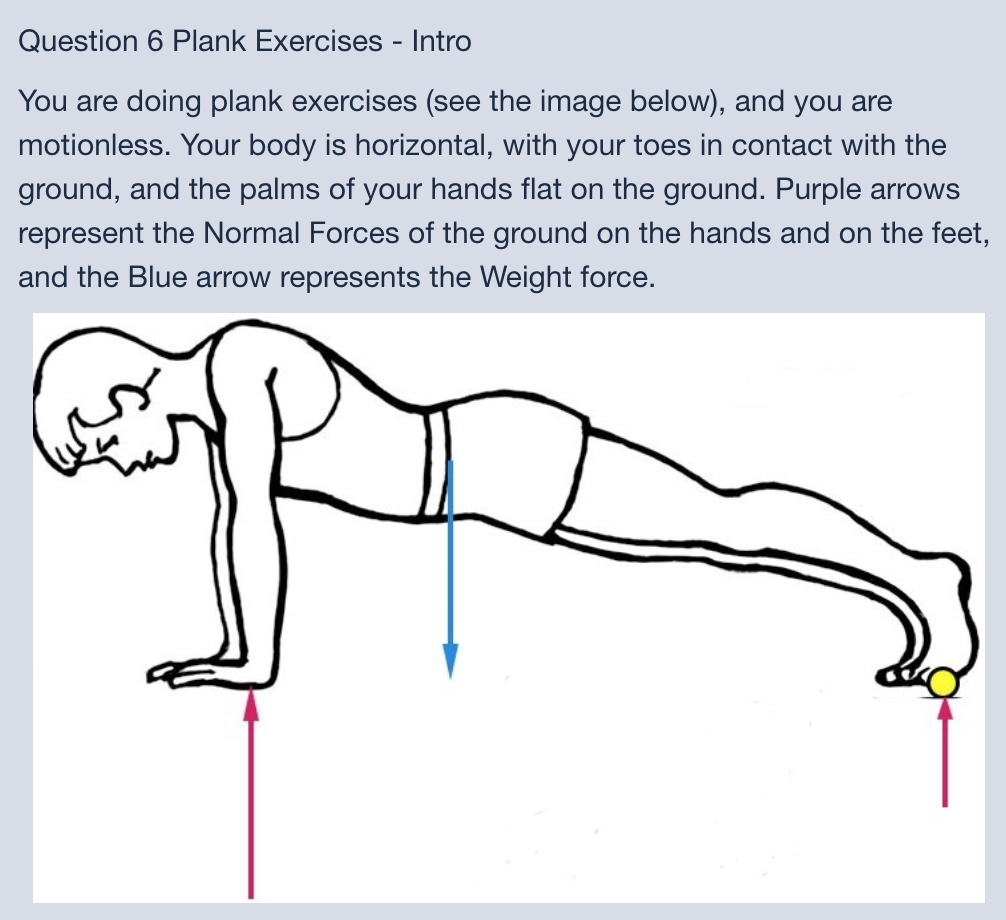 Normal discount plank exercise