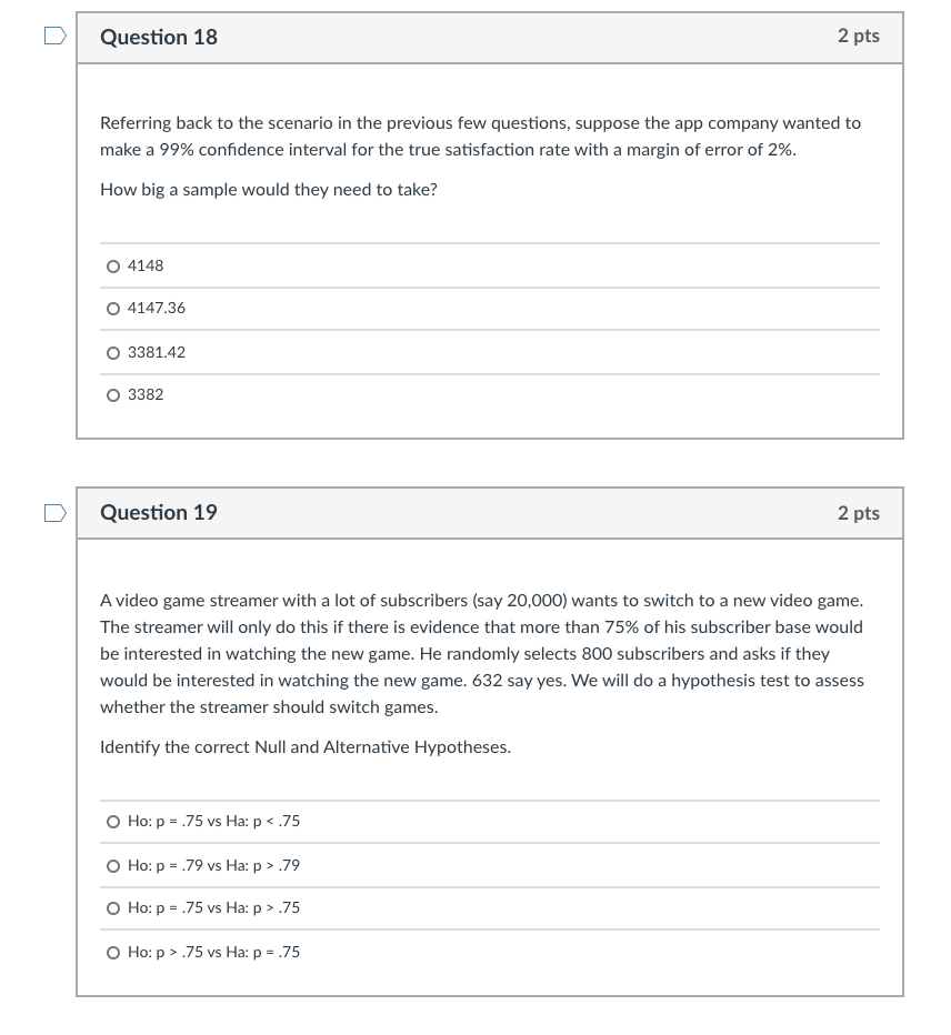 Solved Question 8 1 pts The regression line for predicting | Chegg.com