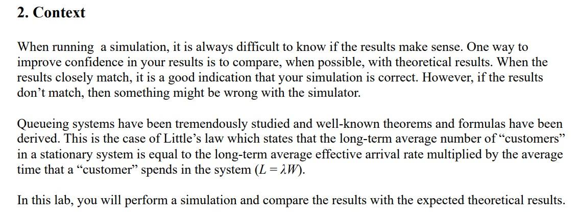 When running a simulation, it is always difficult to | Chegg.com