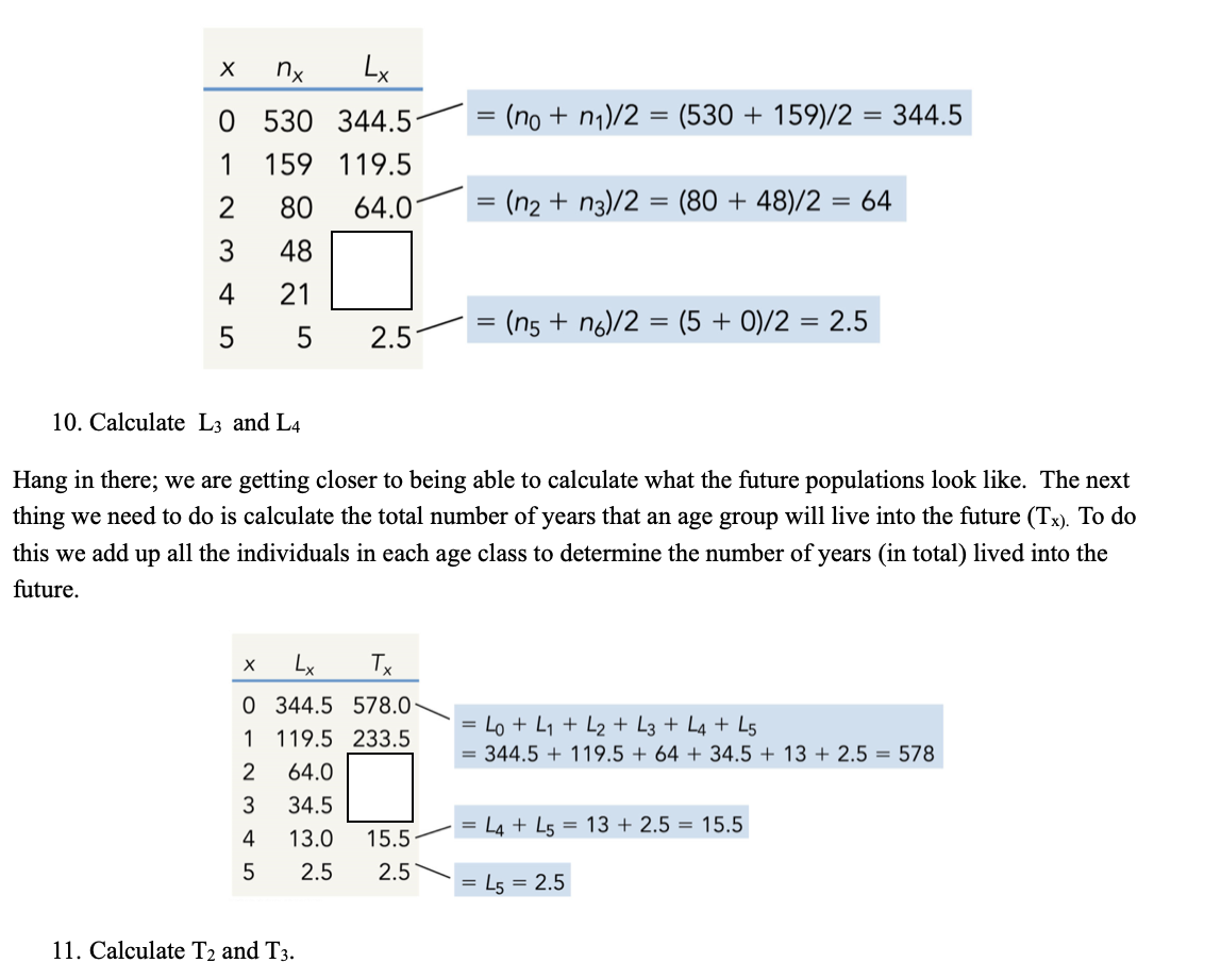 Solved 10. Calculate L3 and L4 Hang in there; we are getting