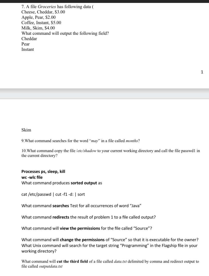 solved-1-write-the-required-commands-a-display-the-chegg