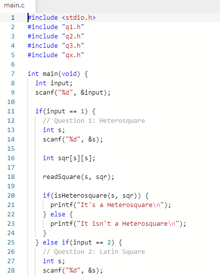 Solved Problem 2: Latin Squares ( q2.c) A Latin Square is a | Chegg.com