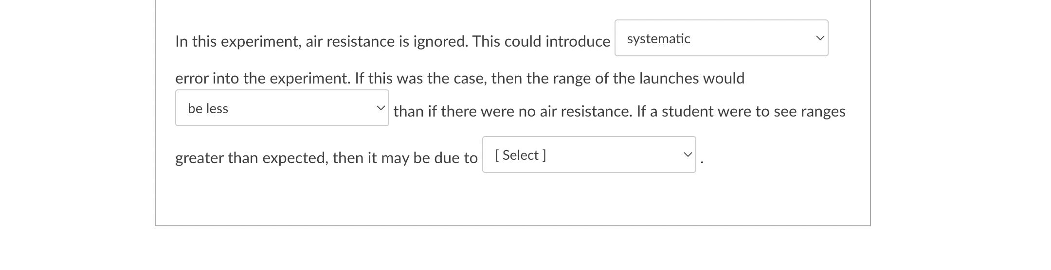 In this experiment, air resistance is ignored. This | Chegg.com
