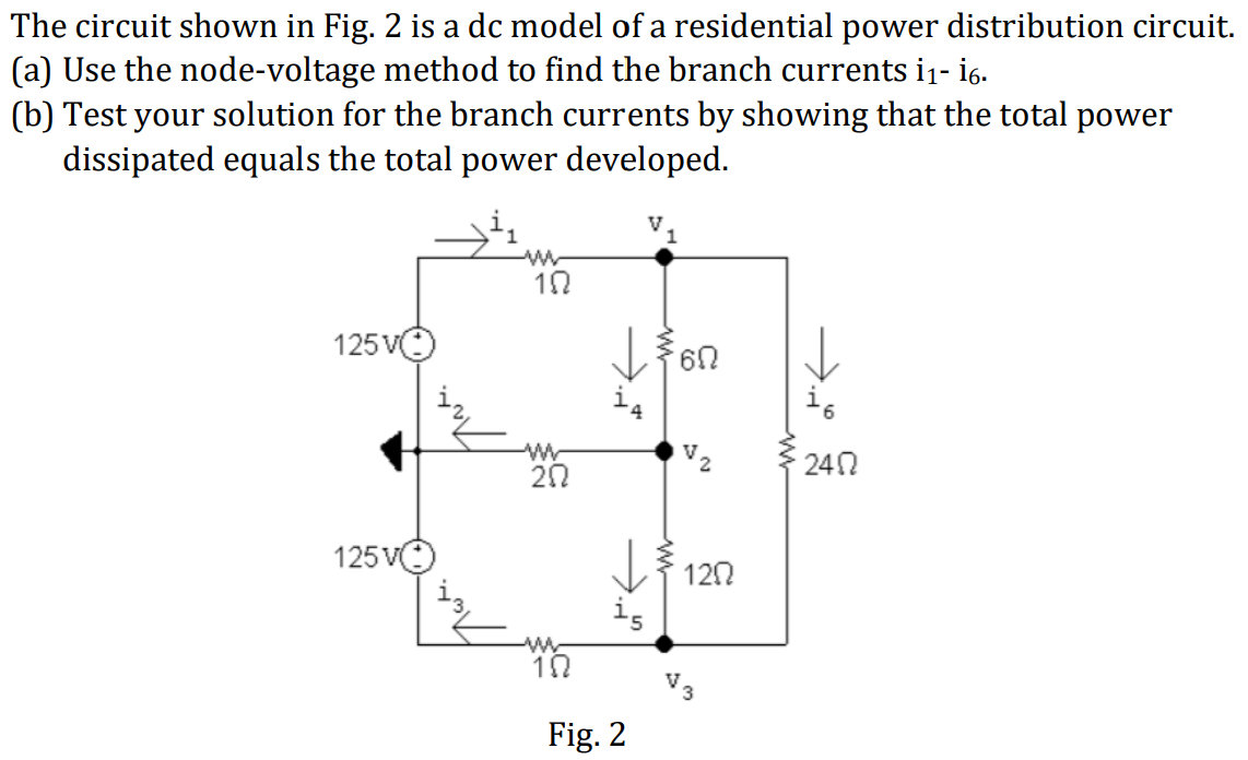 Solved The circuit shown in Fig. 2 is a dc model of a | Chegg.com