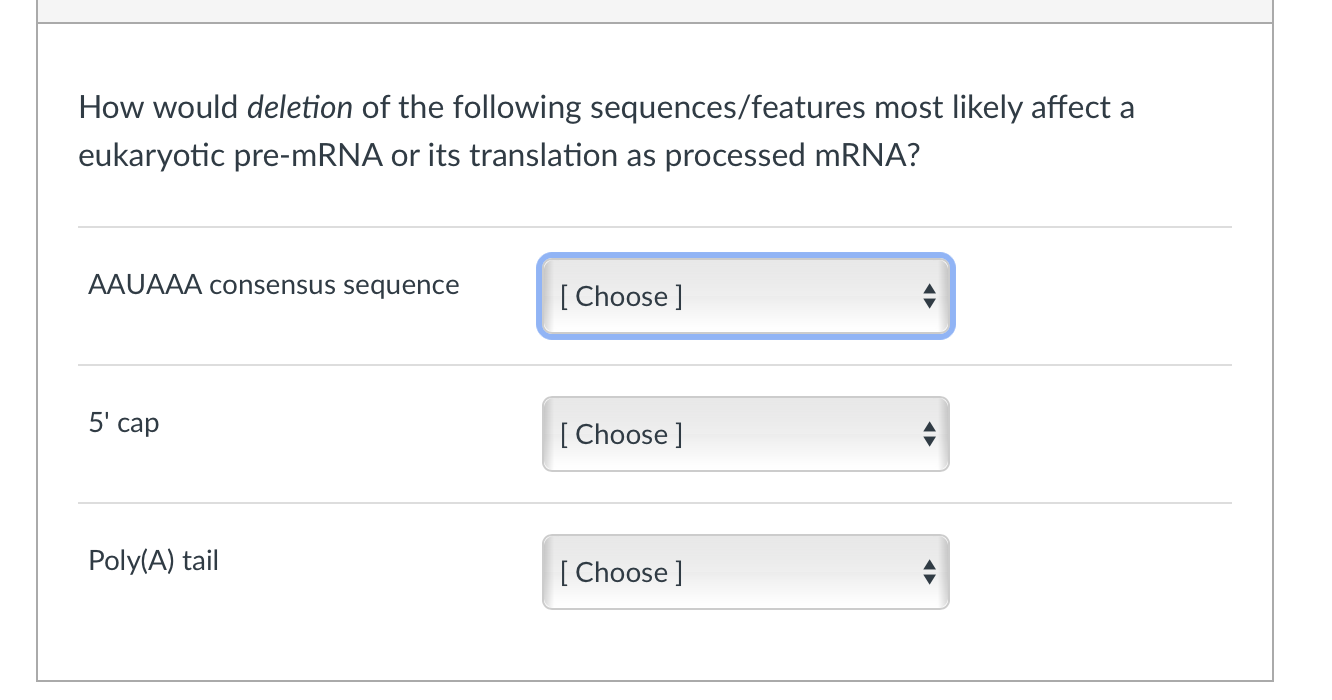 Solved How would deletion of the following | Chegg.com