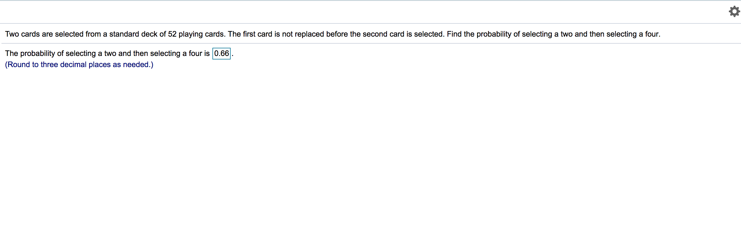 Solved Two cards are selected from a standard deck of 52