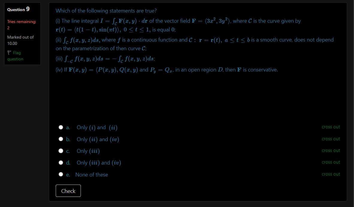 Solved Which of the following statements are true? (i) The | Chegg.com