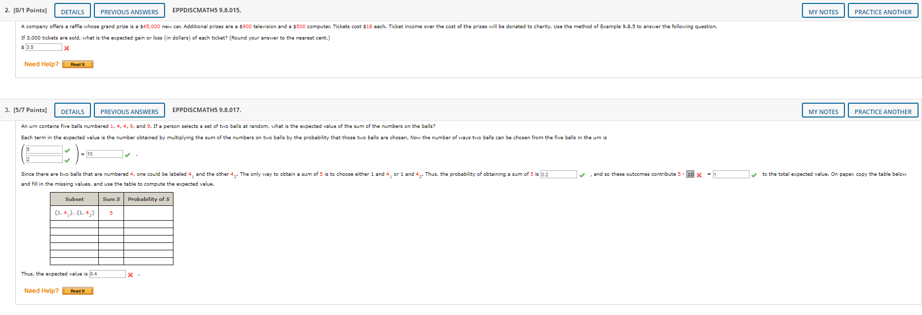 Solved 2. (0/1 Points] DETAILS PREVIOUS ANSWERS EPPDISCMATH5 | Chegg.com