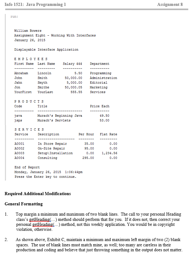 Working with the starter code (provided below), the | Chegg.com