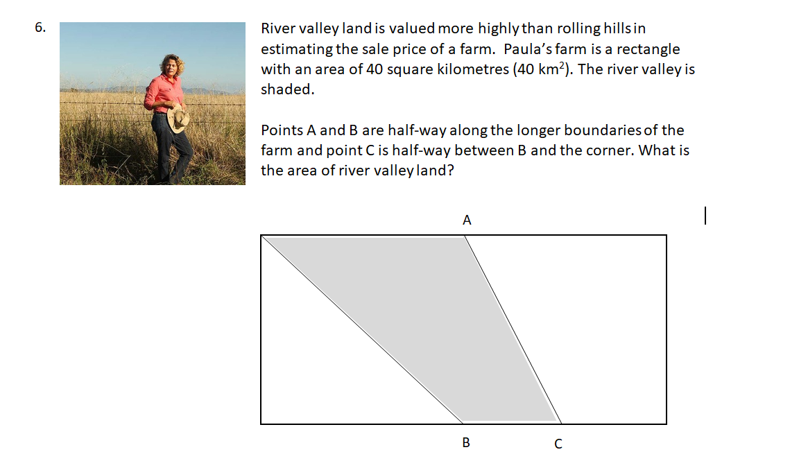 Solved River valley land is valued more highly than rolling