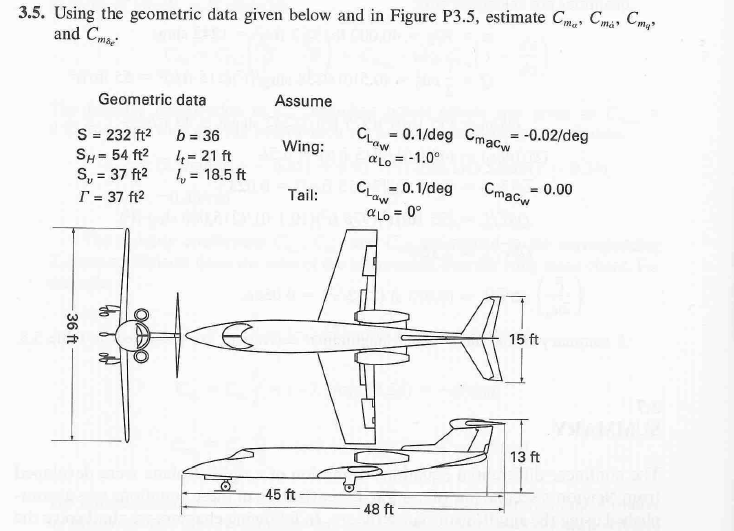Solved .5. Using the geometric data given below and in | Chegg.com