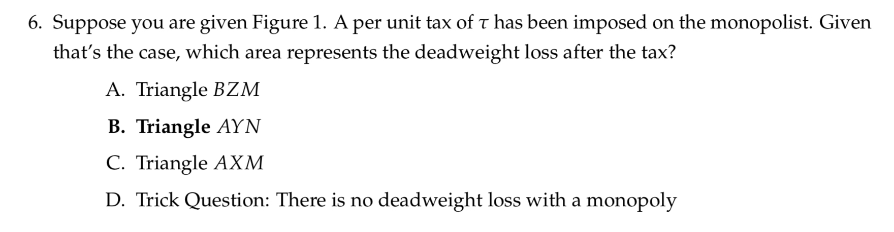 Solved Figure 1: Monopolist Diagram6. Suppose You Are Given | Chegg.com