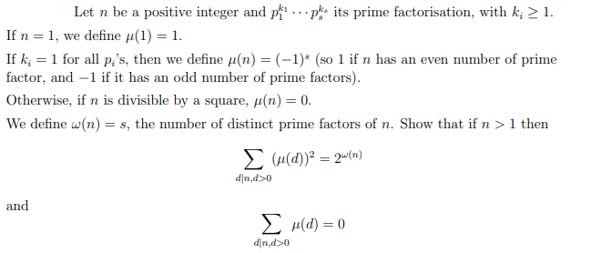 Solved Let n be a positive integer and p...its prime | Chegg.com