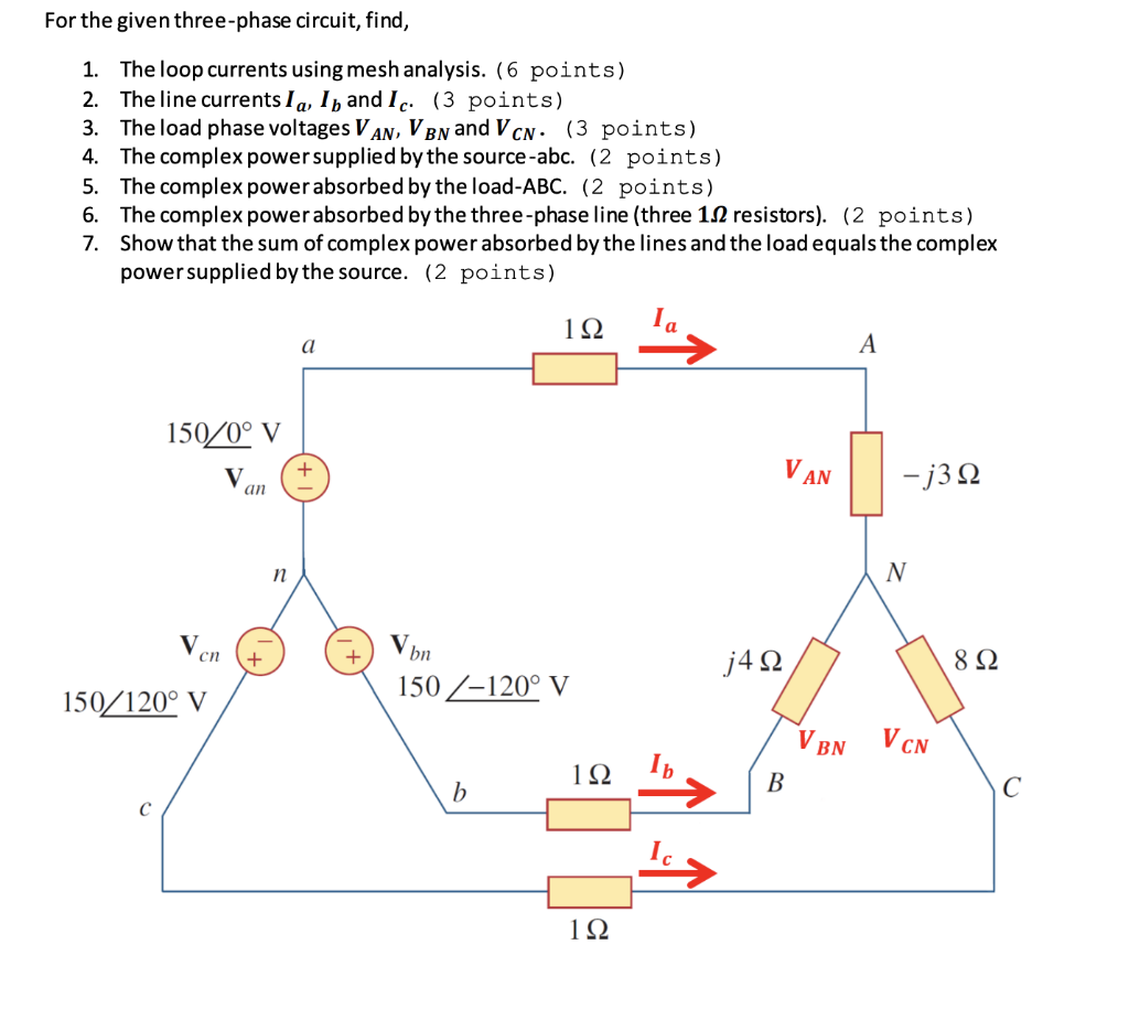 solved-for-the-given-three-phase-circuit-find-1-the-loop-chegg