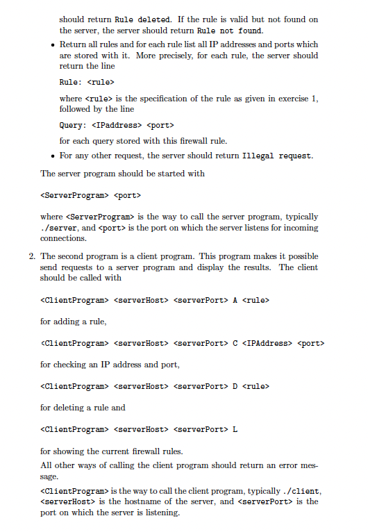 Solved this is my task/question i need to settle for server | Chegg.com