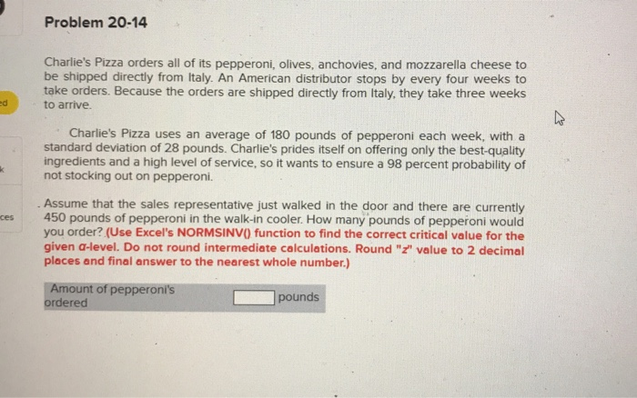 solved-problem-20-14-charlie-s-pizza-orders-all-of-its-chegg