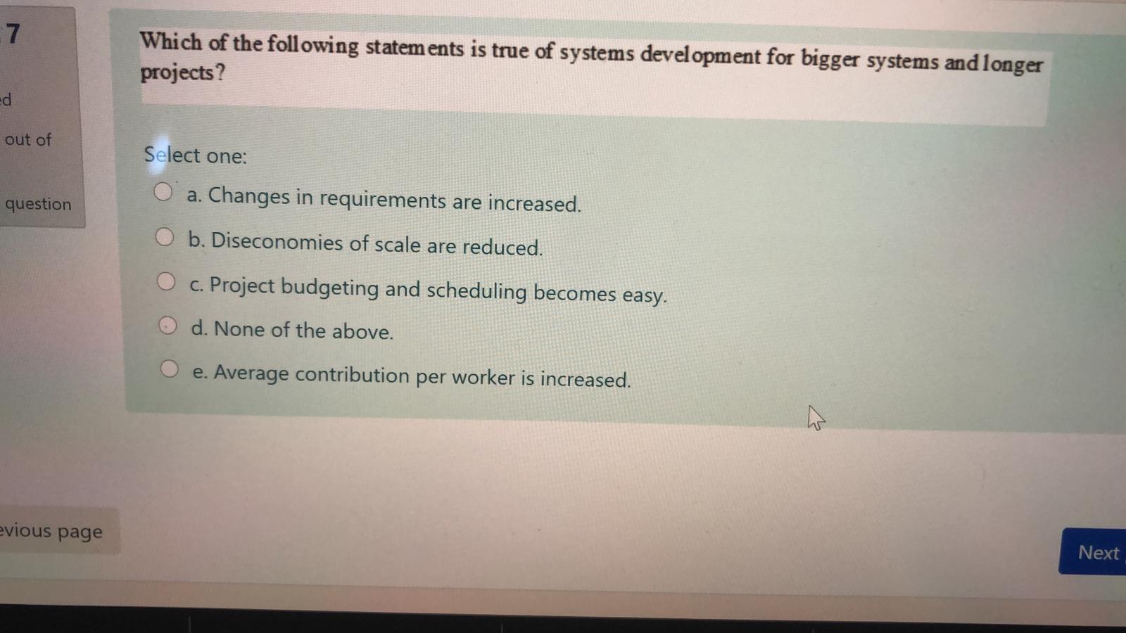 Solved 7 Which of the following statements is true of | Chegg.com