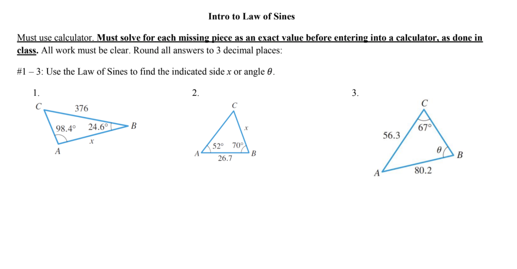 Unlocking the Secrets of Triangles – A Deep Dive into the Law of Sines and Its Proofs