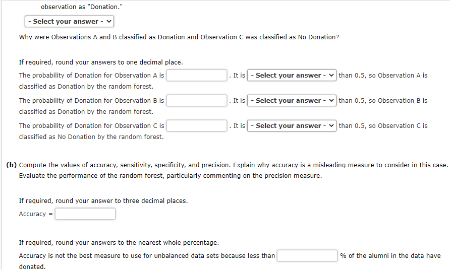 Solved A University Is Applying Classification Methods In | Chegg.com ...