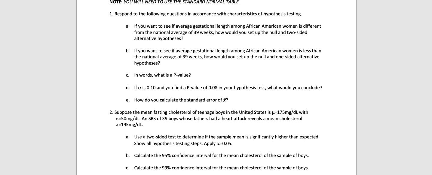 solved-note-you-will-need-to-use-the-standard-normal-table-chegg