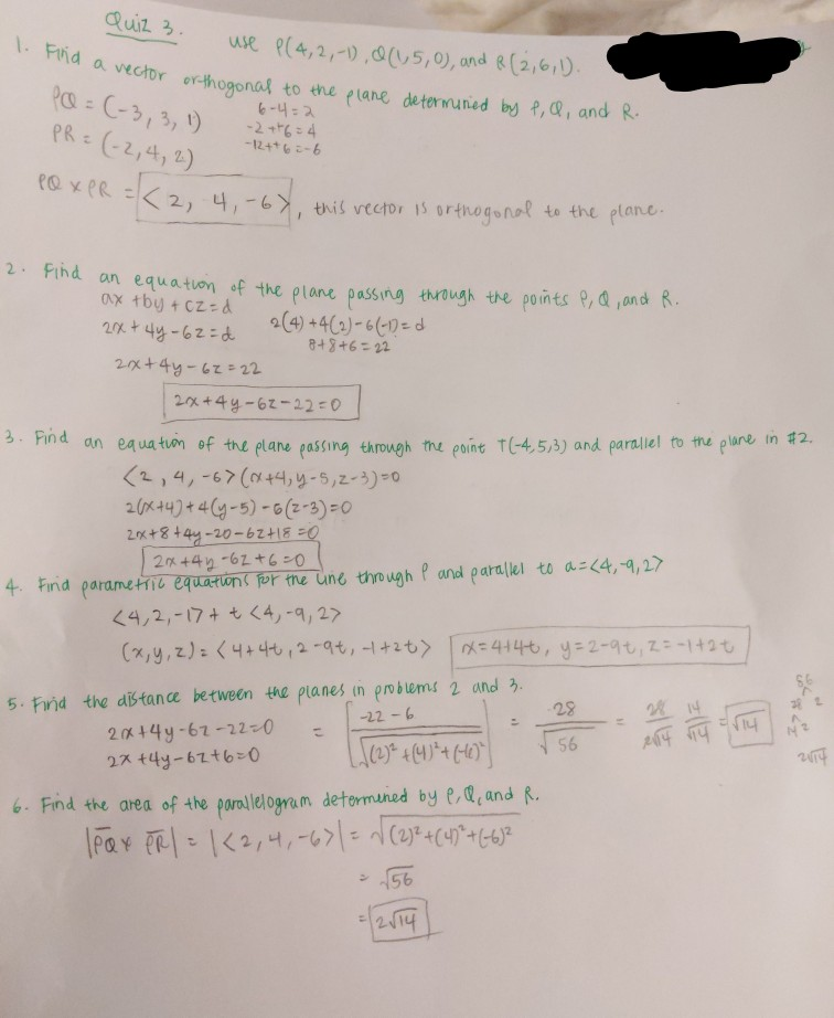 Solved Can anyone check my answers if they are correct? I'm | Chegg.com