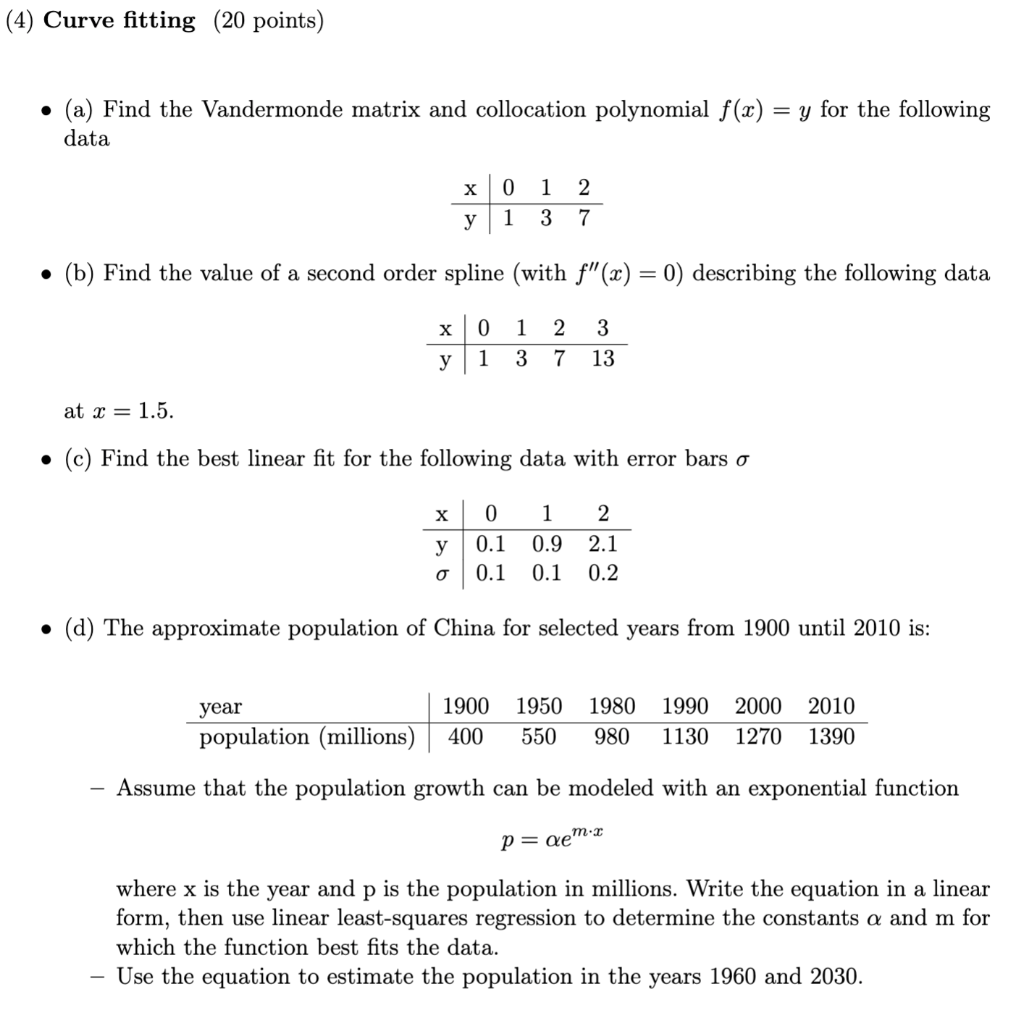 4-curve-fitting-20-points-a-find-the-chegg