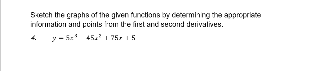 Solved Sketch the graphs of the given functions by | Chegg.com