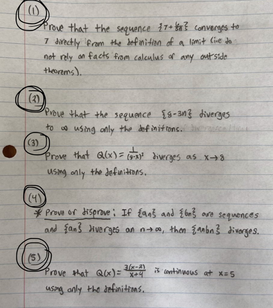 Solved 0 Prove That The Sequence 1 8 Converges To I D Chegg Com