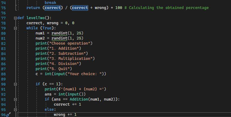 Solved def Addition(num1, num2): return num1 + num2 | Chegg.com