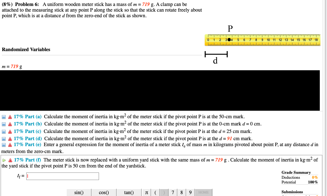 Solved I need your help with all parts of this problem. | Chegg.com