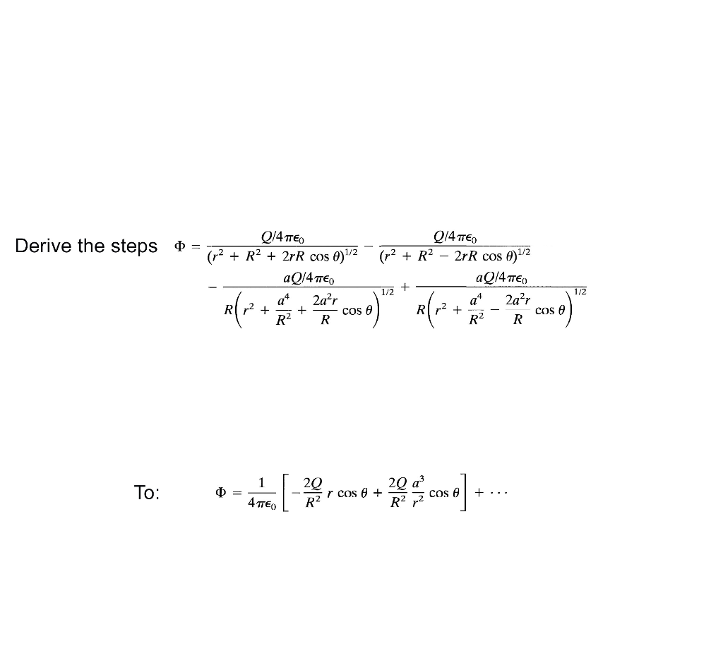 Solved Q 4 Teo Q 4tte Derive The Steps O Y2 R2 2rr Chegg Com