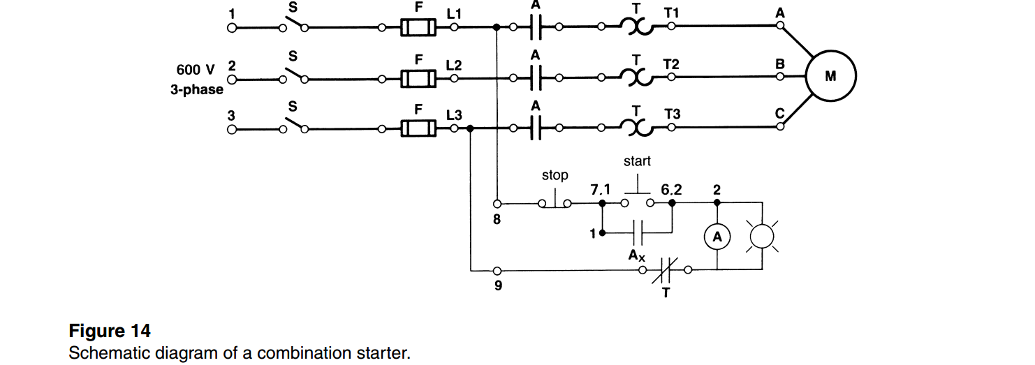 Solved Explain how this control circuit work in sequence | Chegg.com