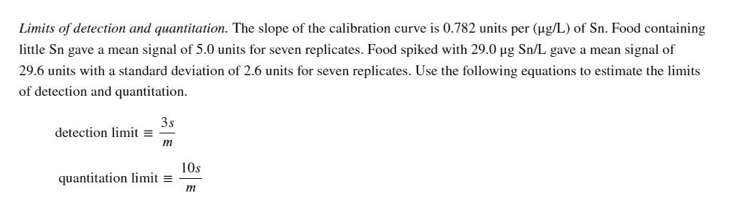 Solved Calibration data are shown in the table. Find the | Chegg.com