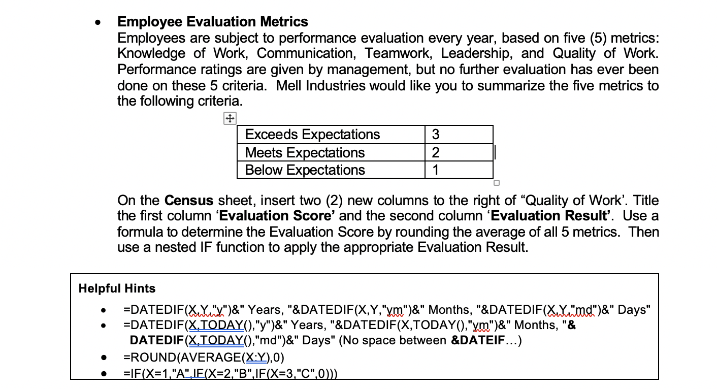 How Do You Calculate Evaluation Score And Chegg