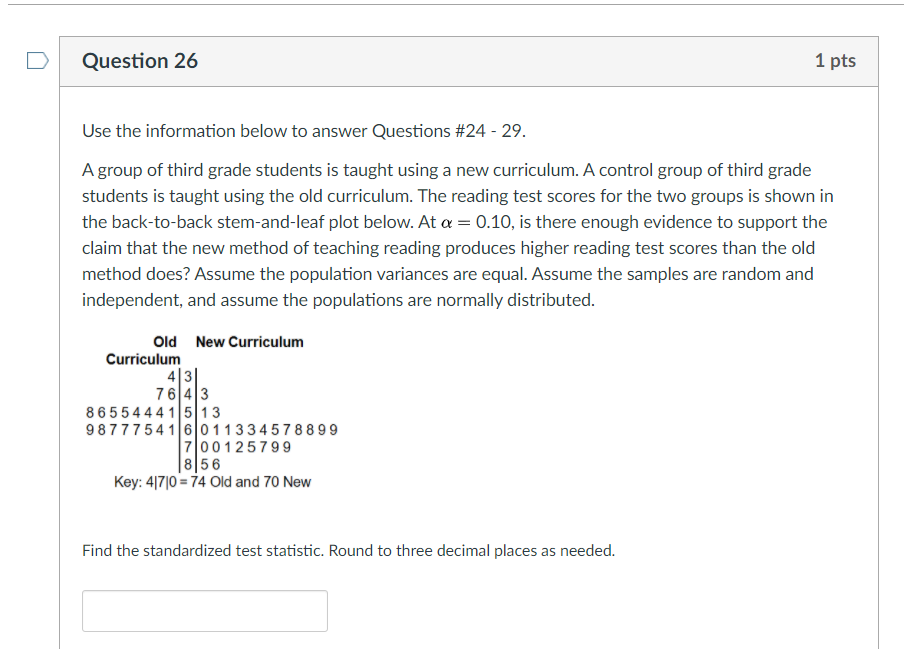 Solved Question 20 1 Pts Use The Information Below To Answer | Chegg.com