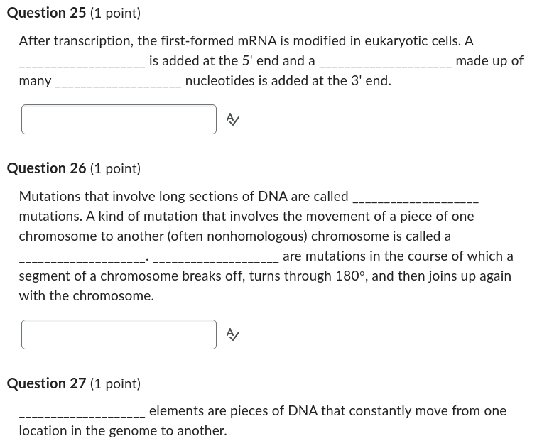 Solved After transcription, the first-formed mRNA is | Chegg.com