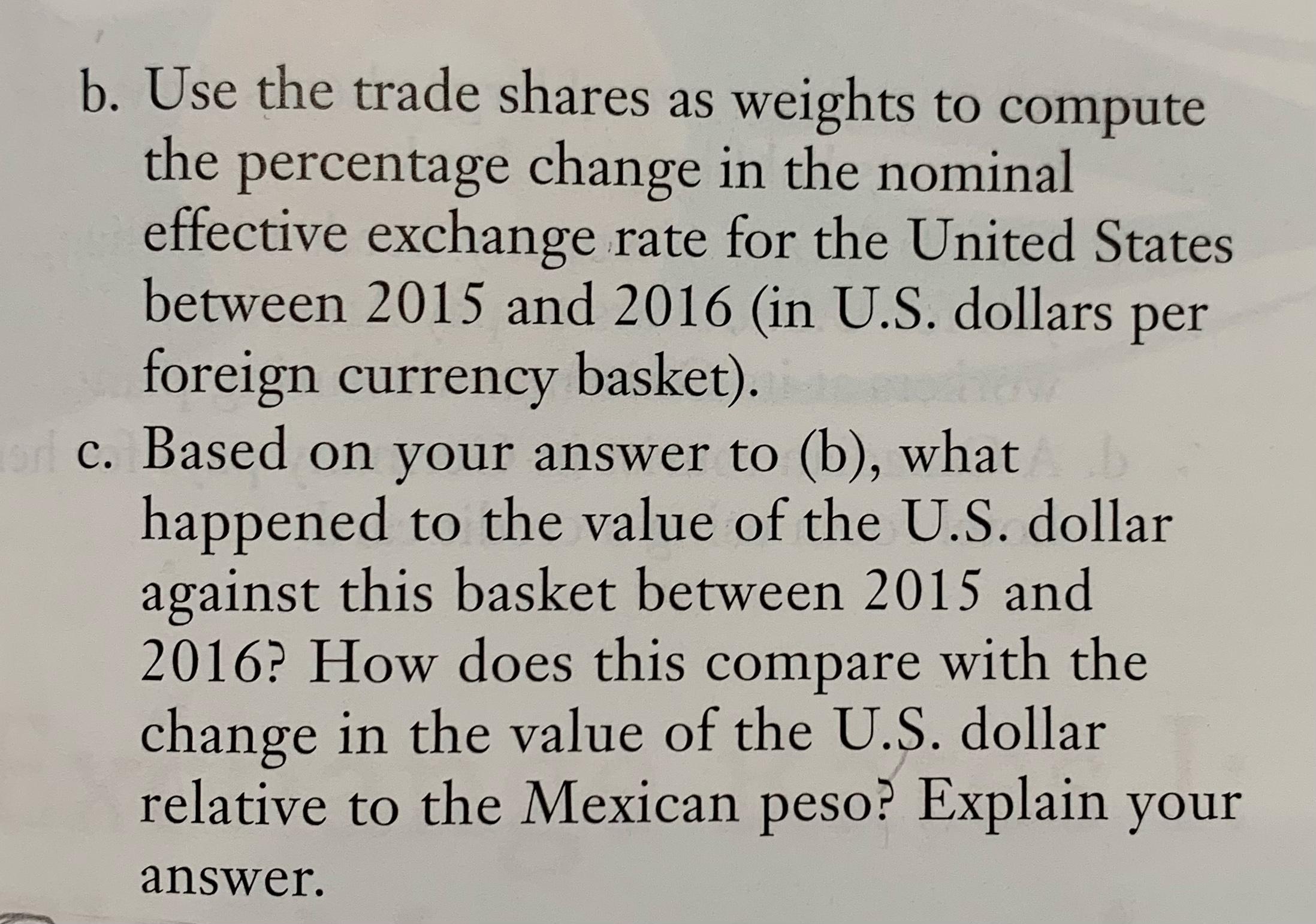 Solved 3. Consider The United States And The Countries It | Chegg.com