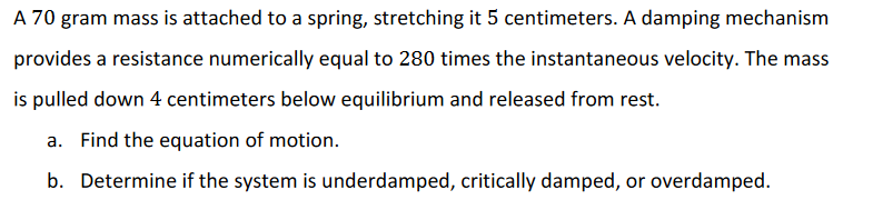 Solved PLEASE EXPLAIN AND SHOW EACH STEP TO SOLVE THE | Chegg.com